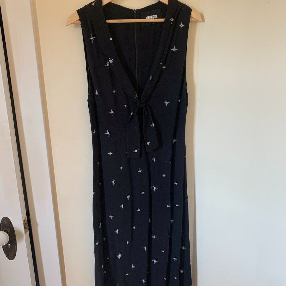 REFORMATION ASHTON DRESS CONSTELLATION - Picture 6 of 11